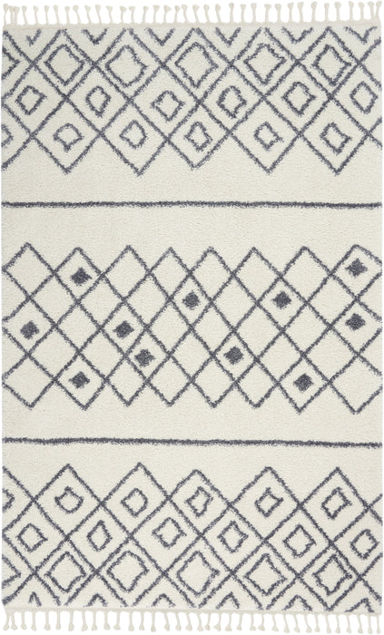 Nourison Serenity Shag 5' x 8' Contemporary Area Rug