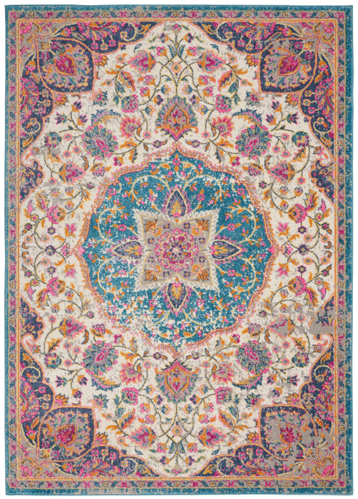 Nourison Passion Bohemian Ivory Multi Colored Area Rug
