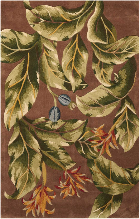 Nourison Tropics TS02 Beige 4'x6' Area Rug