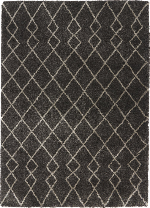 Nourison Martil MAT01 Charcoal 5'x7' Moroccan Area Rug
