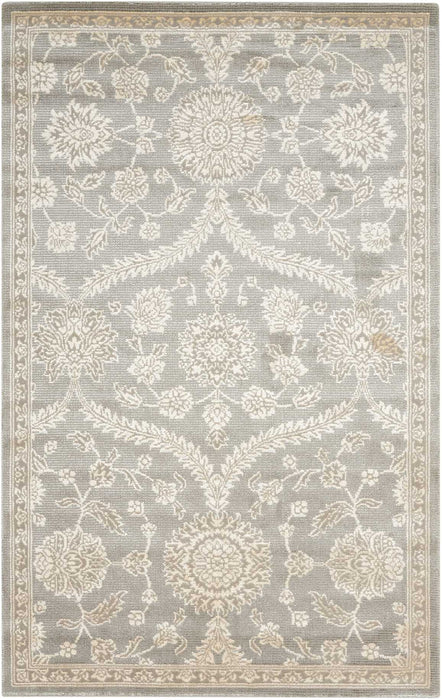 Nourison Luminance LUM04 Grey 4'x6' Area Rug