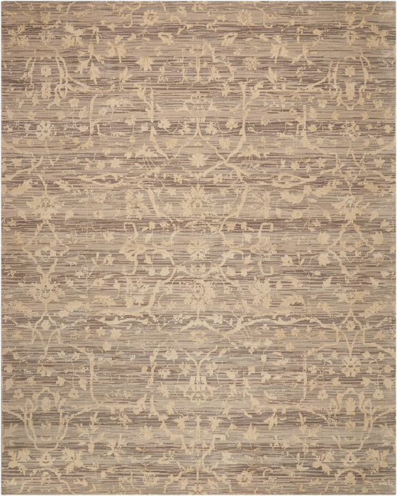 Nourison Silk Elements SKE22 Beige 8'x10' Rug