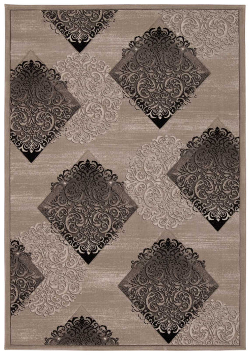 Nourison Soho SOH08 Beige 4'x6' Area Rug