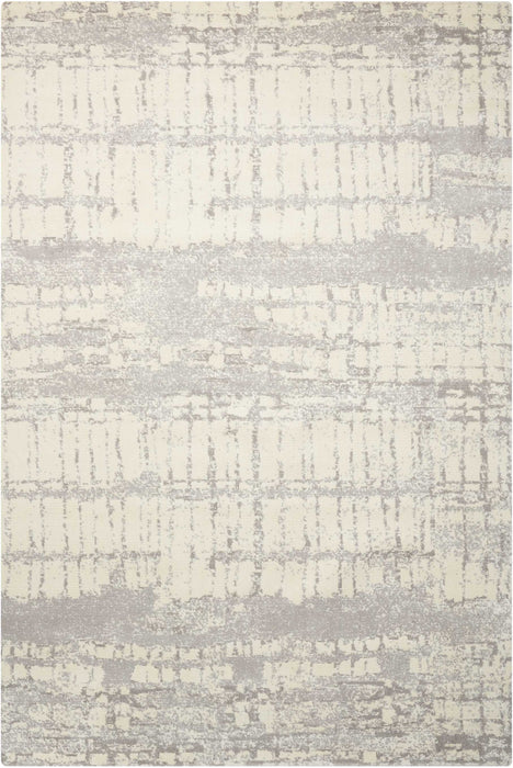 Nourison Twilight TWI10 White 9'x12' Oversized Rug