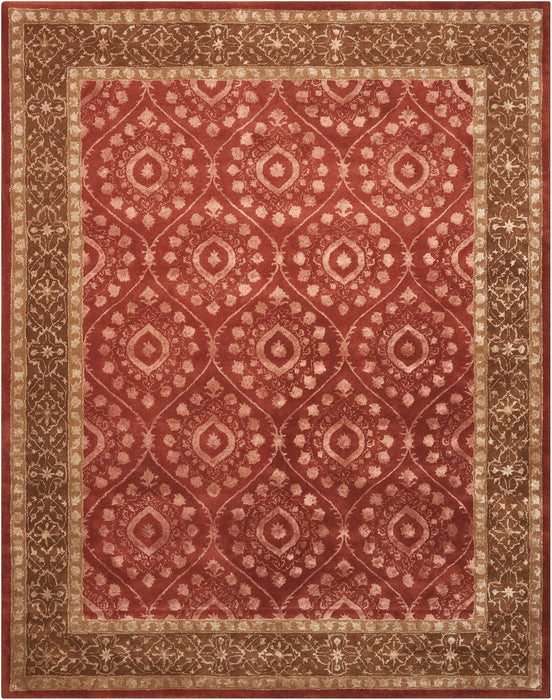 Nourison Symphony SYM06 Red 5'x8' Area Rug