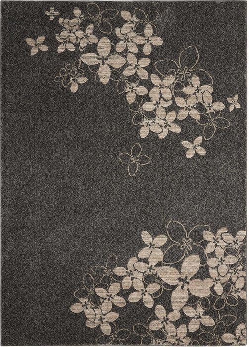 Nourison Maxell MAE02 Black 9'x13' Oversized Rug