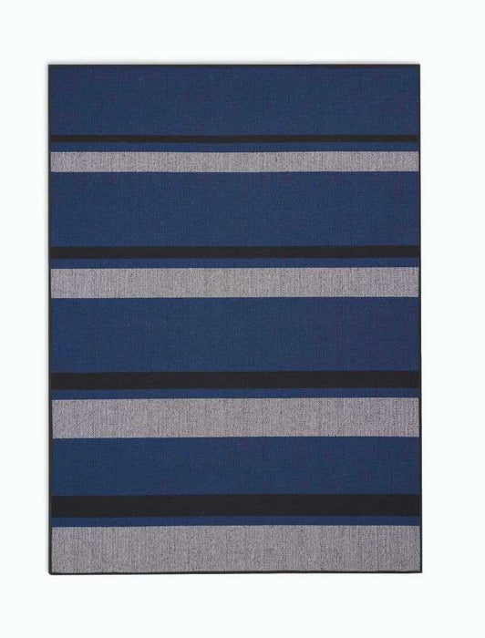 Calvin Klein San Diego CK730 Navy and Grey 4'x6' Area Rug