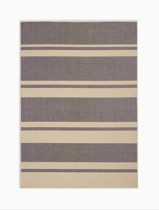 Calvin Klein San Diego CK730 Beige and Black 5'x7' Area Rug