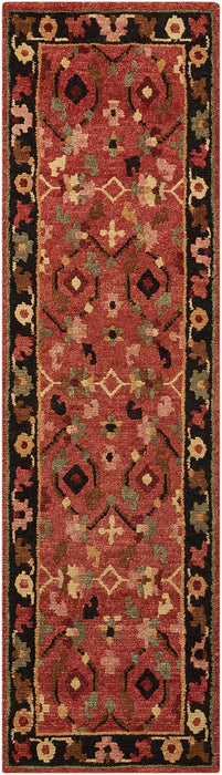 Nourison Tahoe TA12 Brown 8' Runner Hallway Rug