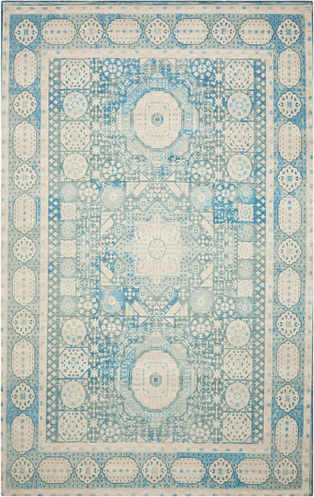 Nourison Madera MAD03 Blue 4'x6' Area Rug