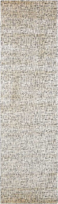 Nourison Starlight STA02 Black 8' Runner Hallway Rug
