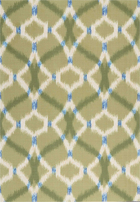 Nourison Sun N Shade SND05 Green 4'x6' Area Rug