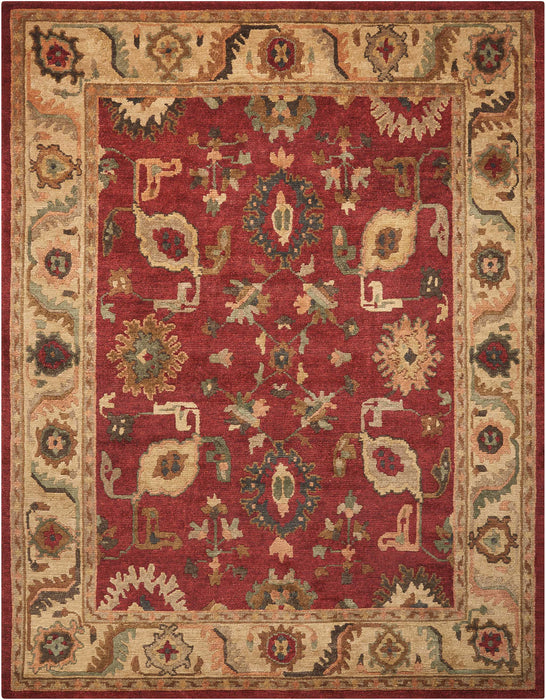 Nourison Tahoe TA08 Red 9'x12' Rug