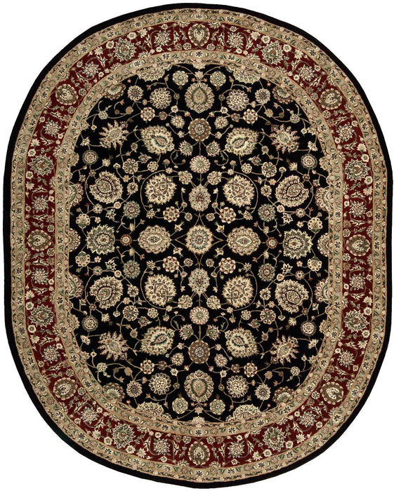 Nourison 2000 2017 Black 10' Oval Area Rug