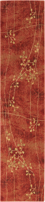 Nourison Somerset ST74 Red 10' Runner Hallway Rug