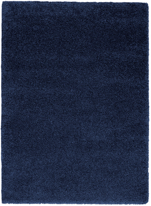 Nourison Malibu Shag MSG01 Dark Blue 5'x7' Area Rug