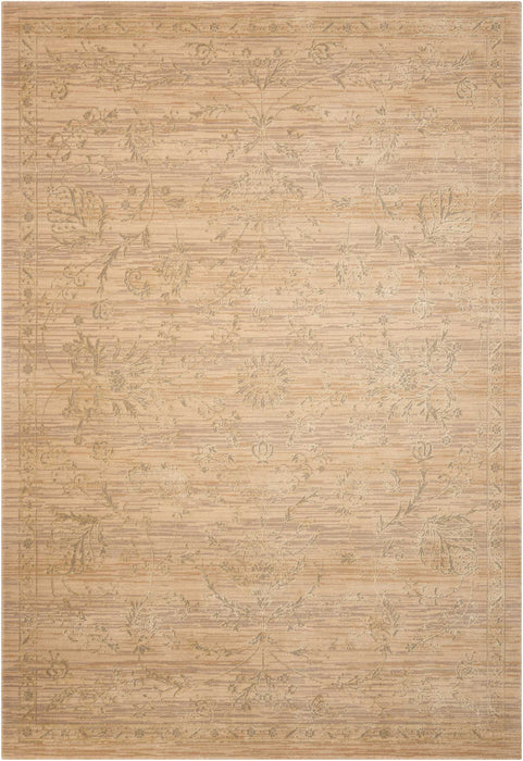 Nourison Silk Elements SKE29 Beige 5'x8' Area Rug
