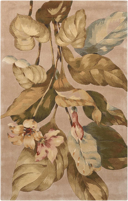 Nourison Tropics TS04 Beige 4'x6' Area Rug