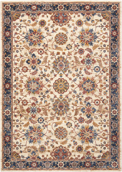 Nourison Lagos LAG04 Cream Multicolor 10'x13' Oversized Low-pile Rug