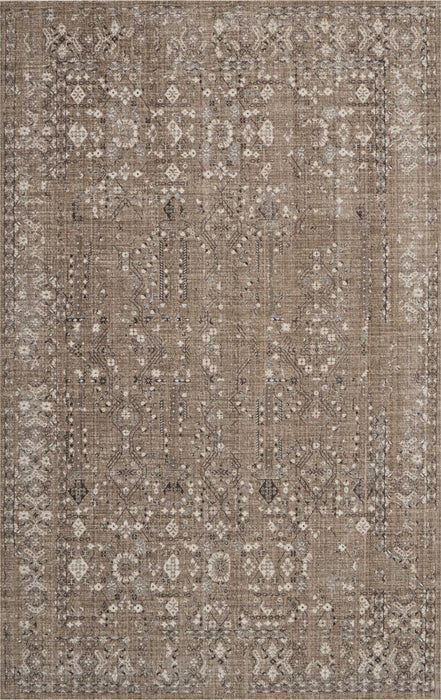 kathy ireland Home Silver Screen KI343 Taupe 4'x6' Area Rug