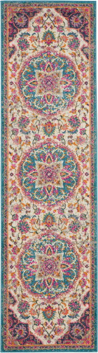 Nourison Passion Bohemian Ivory Multi Colored Area Rug