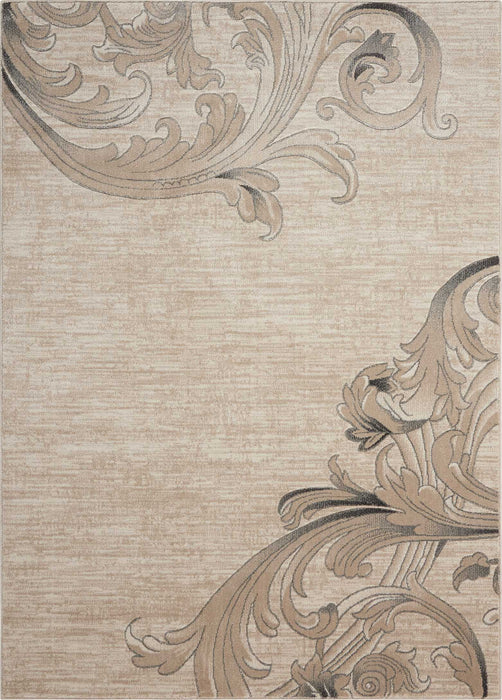 Nourison Maxell MAE05 Taupe 9'x13' Oversized Rug