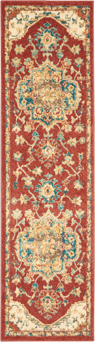 Nourison Traditional Antique 8' Runner Persian Area Rug