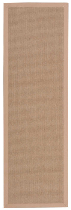 Nourison Sisal Soft SSF04 Beige 8' Runner Hallway Rug
