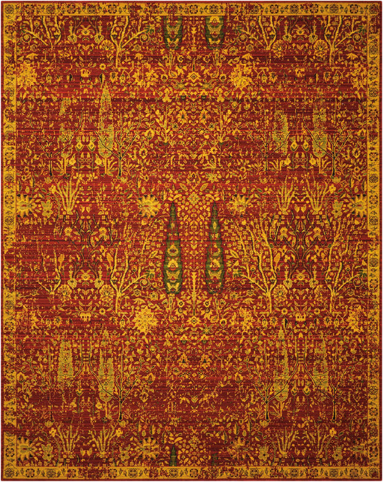 Nourison Timeless TML04 Red 8'x10' Rug