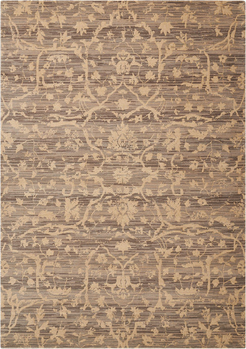 Nourison Silk Elements SKE22 Beige 5'x8' Area Rug