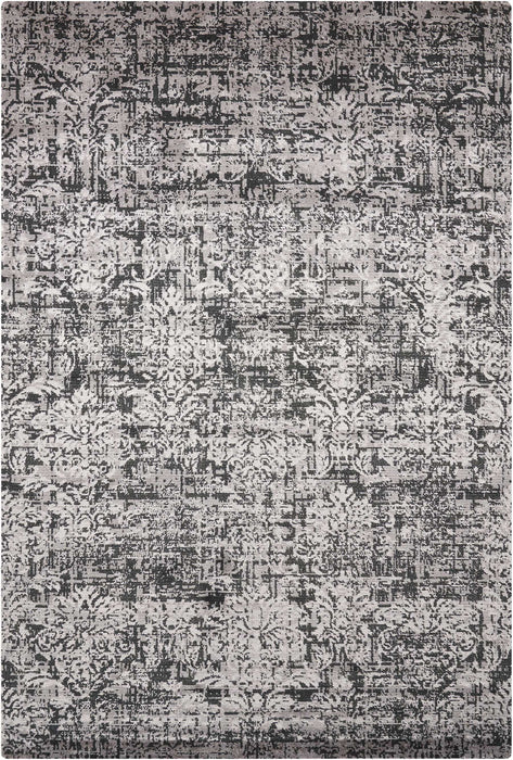 Nourison Twilight TWI04 Black and Grey 9'x12' Oversized Rug