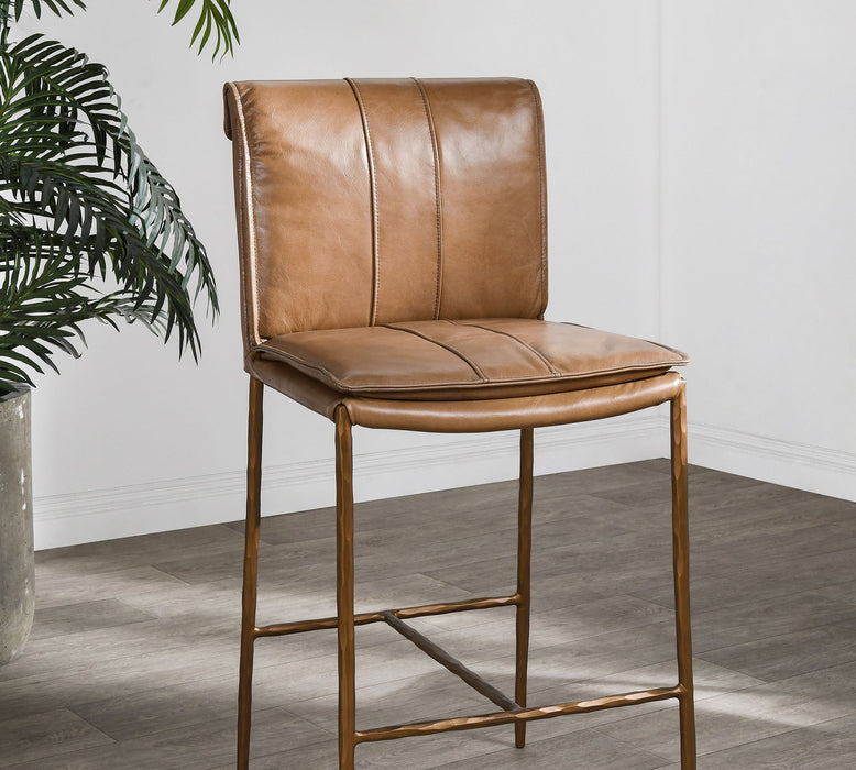 MAYER 30" BAR STOOL TAN