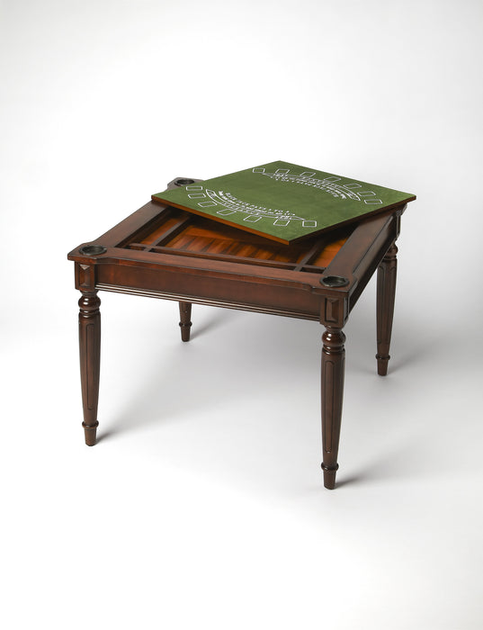 Butler Vincent Cherry Multi Game Card Table