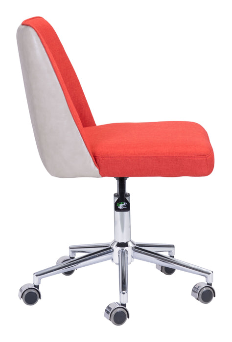 Season Office Chair Orange & Beige
