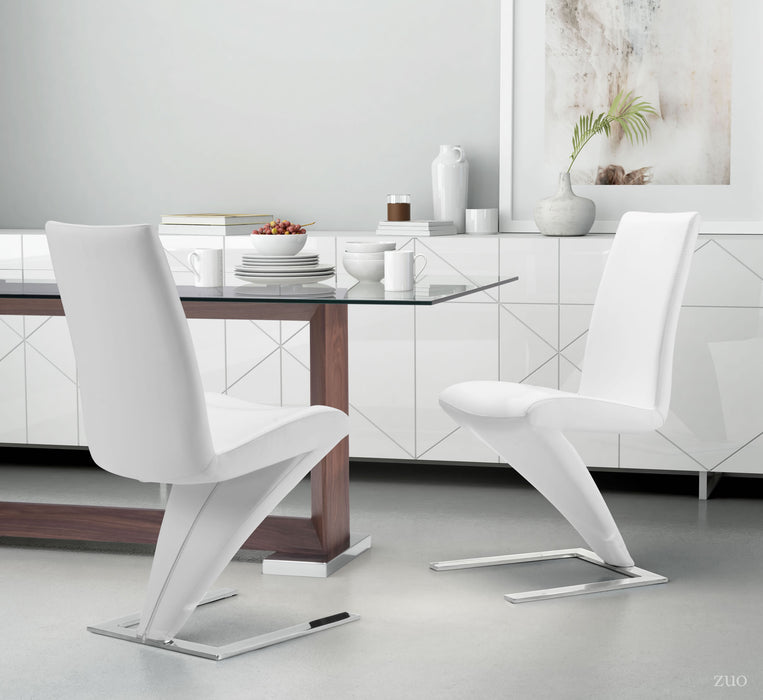 Herron Dining Chair (Set of 2) White