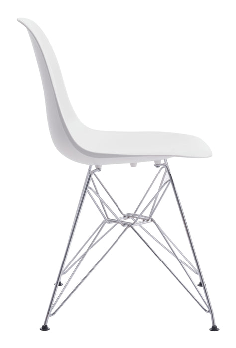 Zip Dining Chair White