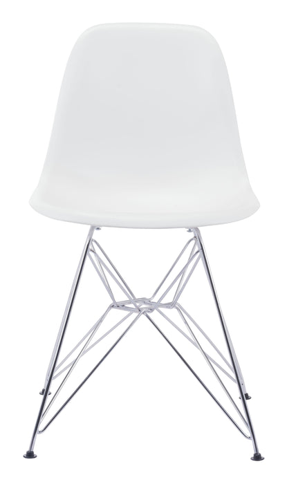 Zip Dining Chair White