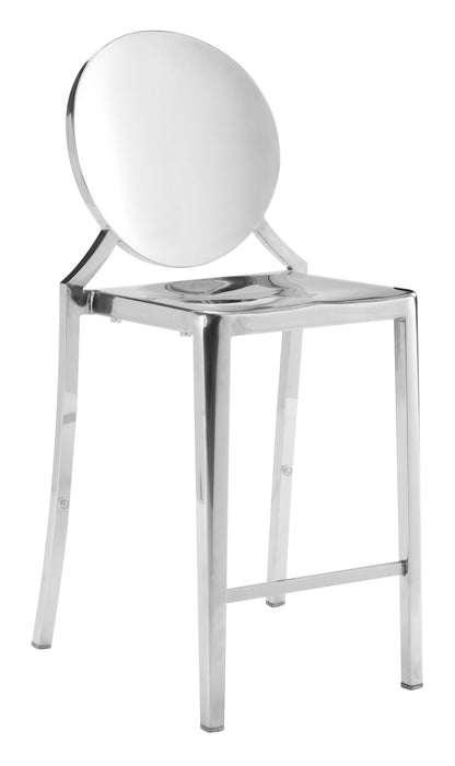 Eclipse Counter Chair (Set of 2) Stainless Steel