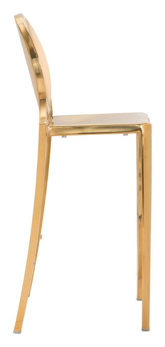 Eclipse Bar Chair (Set of 2) Gold