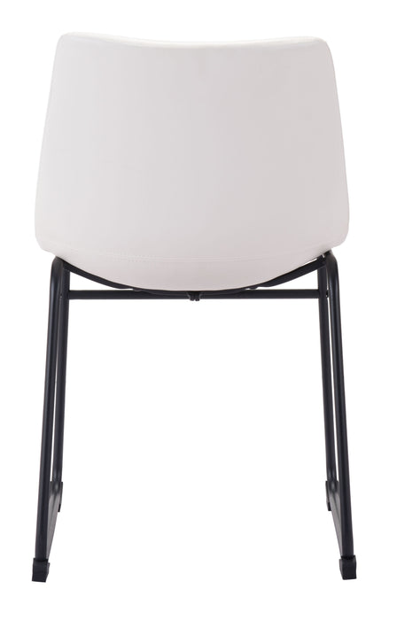 Smart Dining Chair (Set of 2) Distressed White