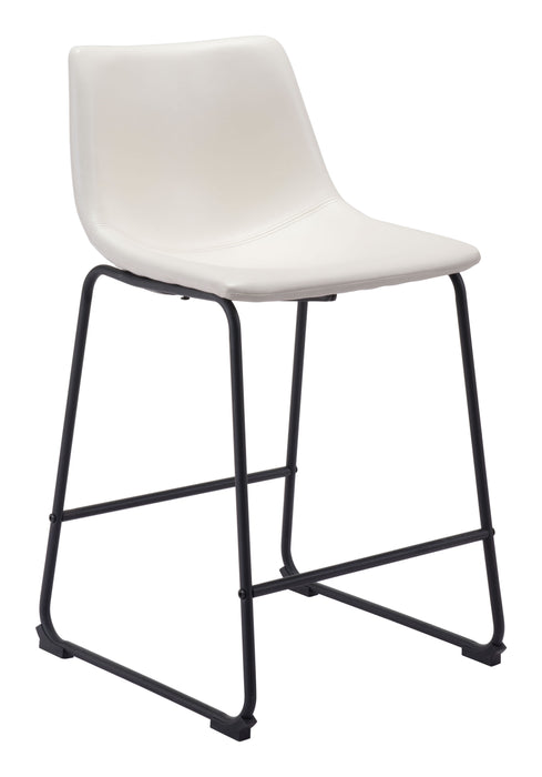 Smart Counter Chair Distressed White