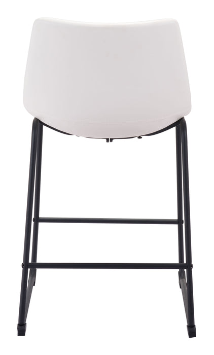 Smart Counter Chair Distressed White