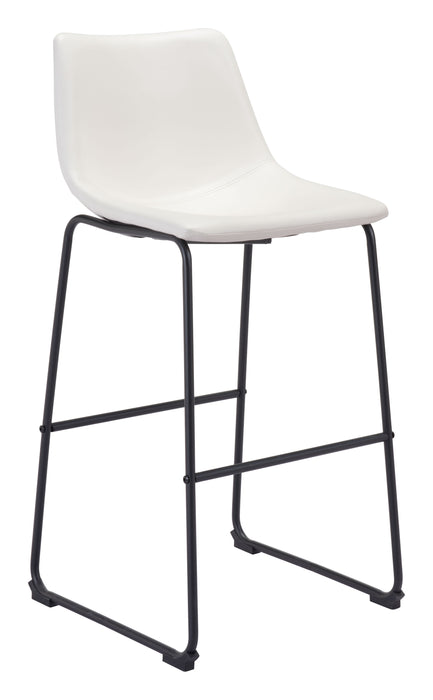 Smart Bar Chair Distressed White