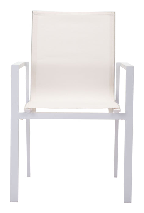 Mayakoba Dining Arm Chair (Set of 4) White