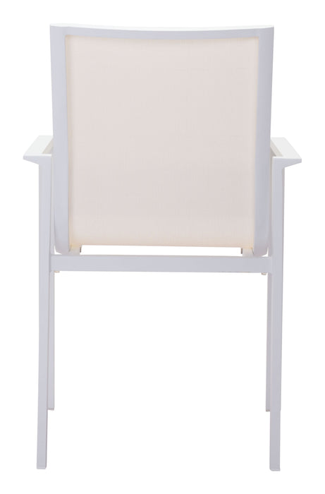 Mayakoba Dining Arm Chair (Set of 4) White