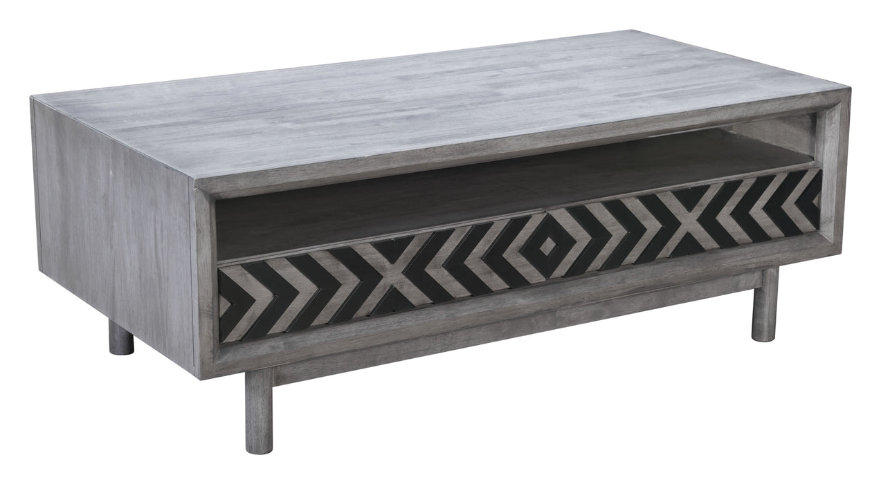 Raven Cubo Coffee Table Gray