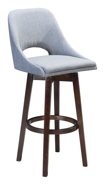 Ashmore Bar Chair Gray