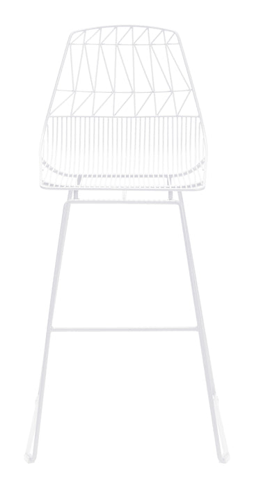 Brody Bar Chair (Set of 2) White