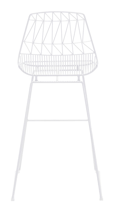 Brody Bar Chair (Set of 2) White