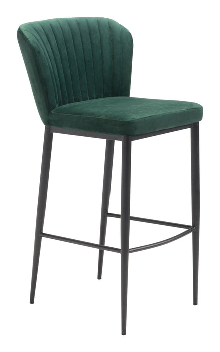 Tolivere Bar Chair (Set of 2) Green